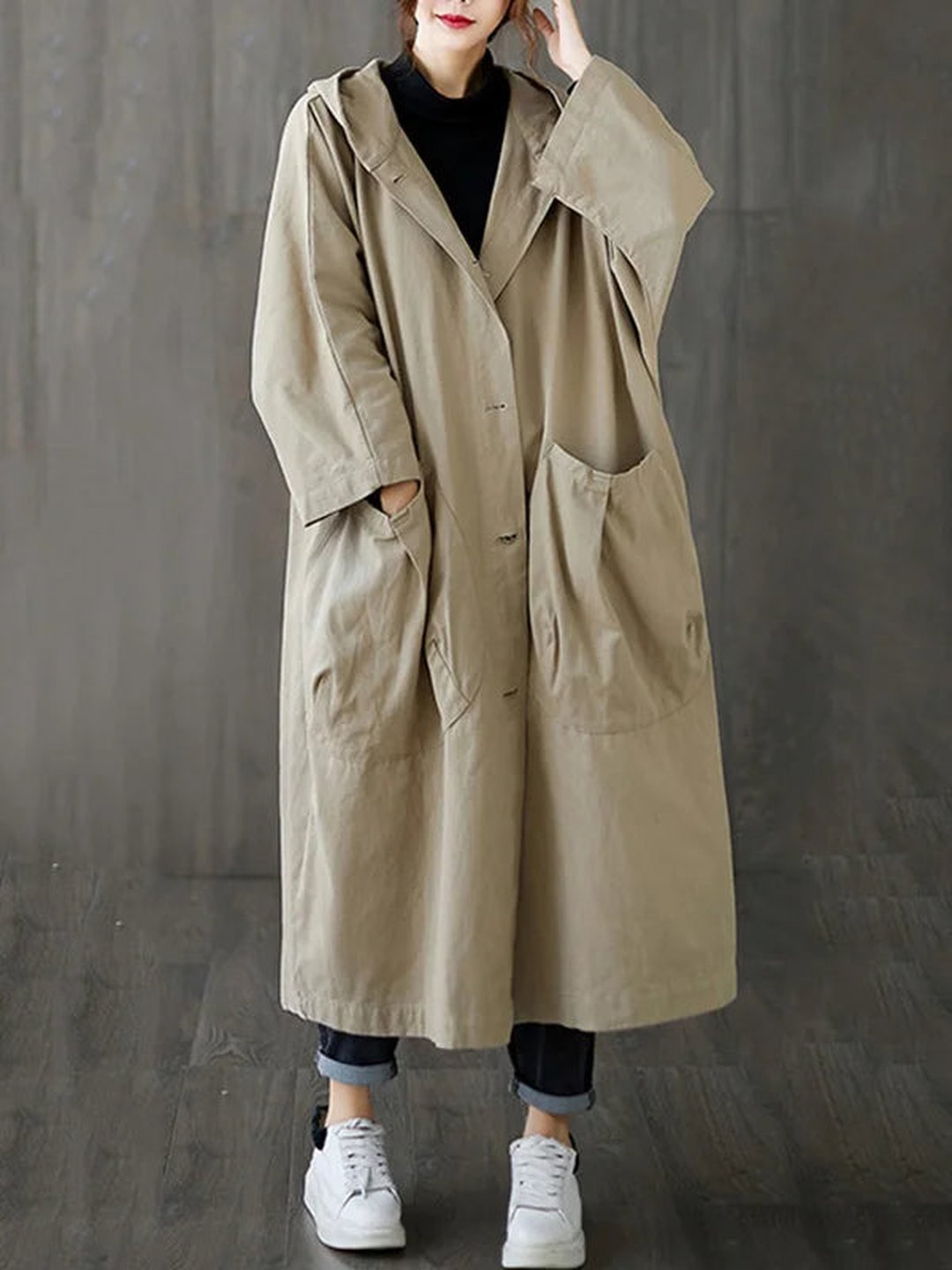 Petula | Long Waterproof Coat