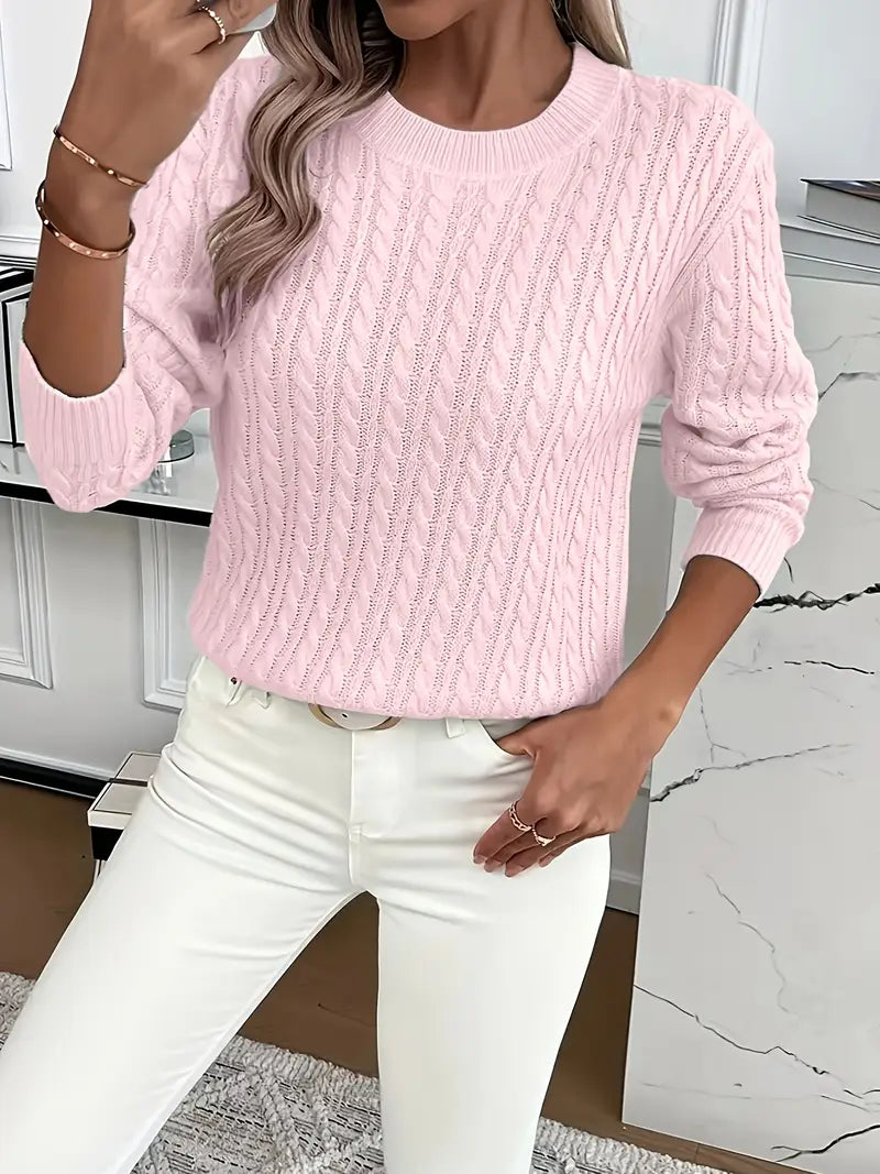 Baylor | Comfortable Cable Knit Jumper