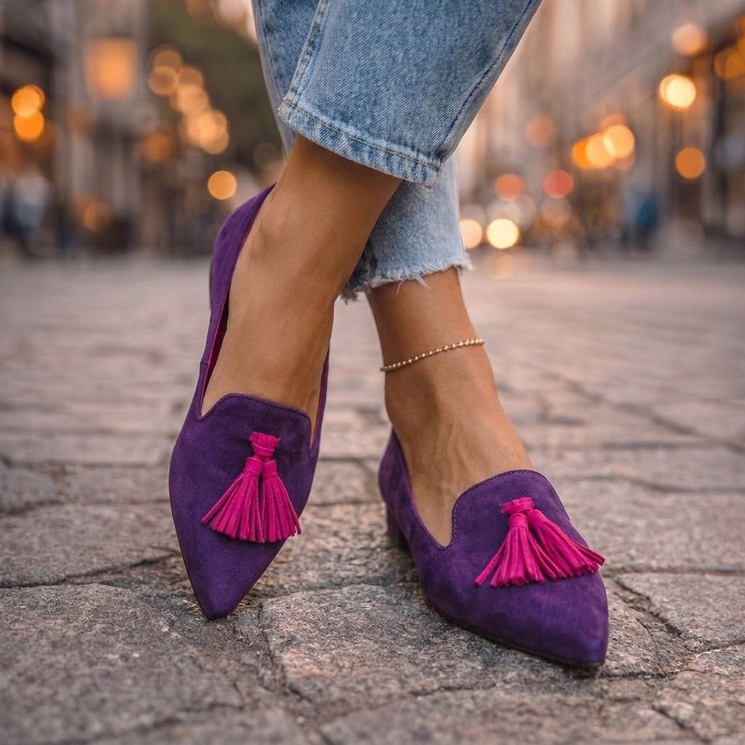 Demelza | Pointed Flats