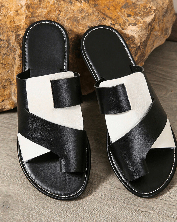 Felicity | Cross-Strap Sandals