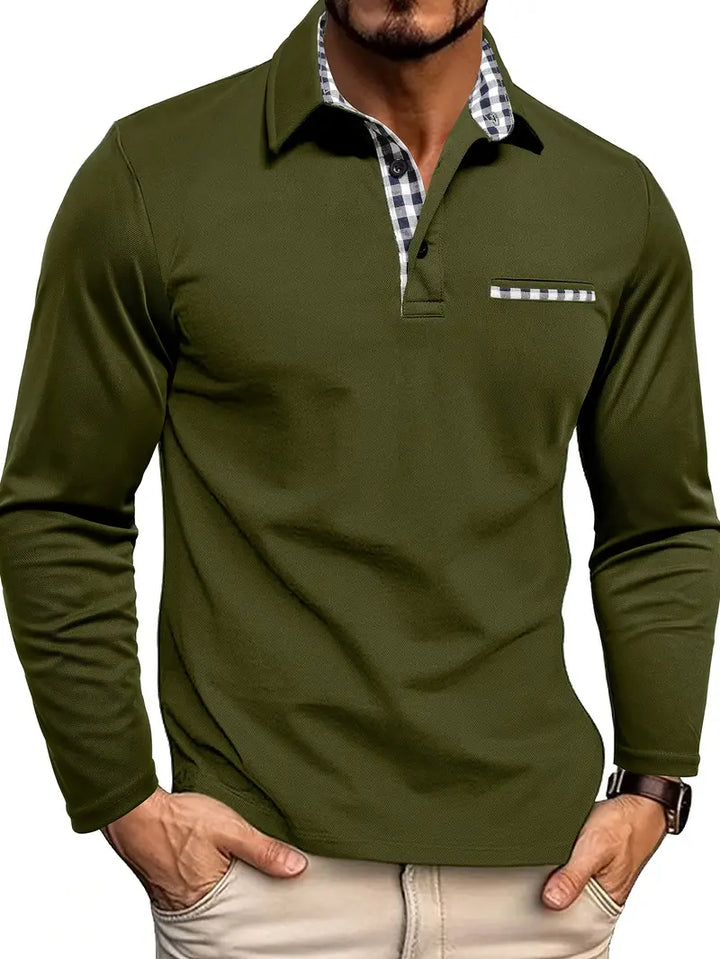 Sevyn | Long Sleeve Polo