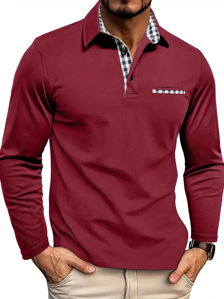 Sevyn | Long Sleeve Polo