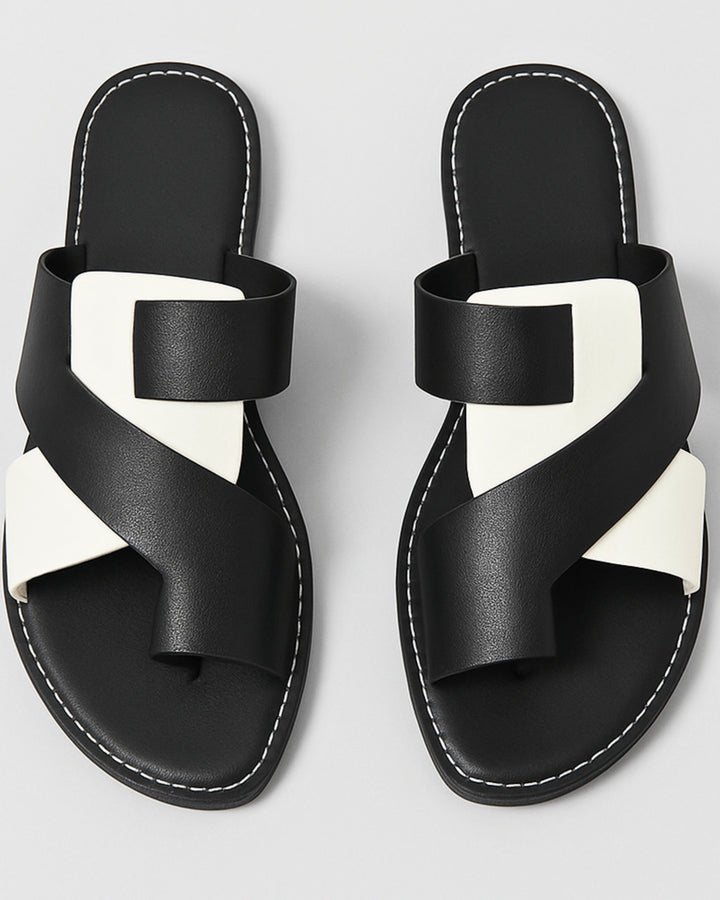 Felicity | Cross-Strap Sandals