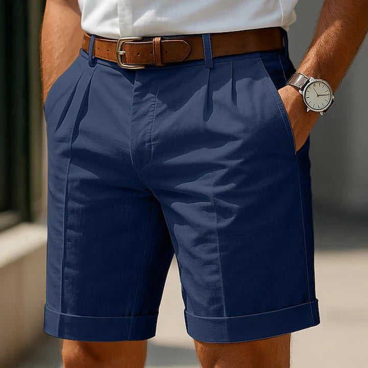 Edward | Pleated Summer Chino Shorts